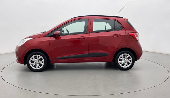 2017 Hyundai Grand i10 SPORTZ (O) 1.2 KAPPA VTVT, Petrol, Manual, 46,579 km, Left Side