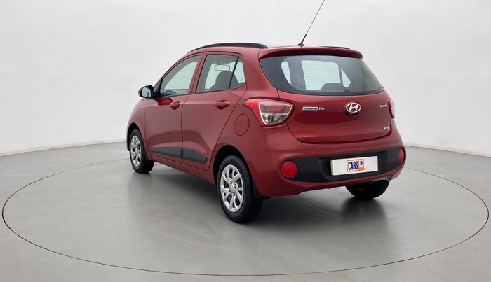 2017 Hyundai Grand i10 SPORTZ (O) 1.2 KAPPA VTVT, Petrol, Manual, 46,579 km, Left Back Diagonal