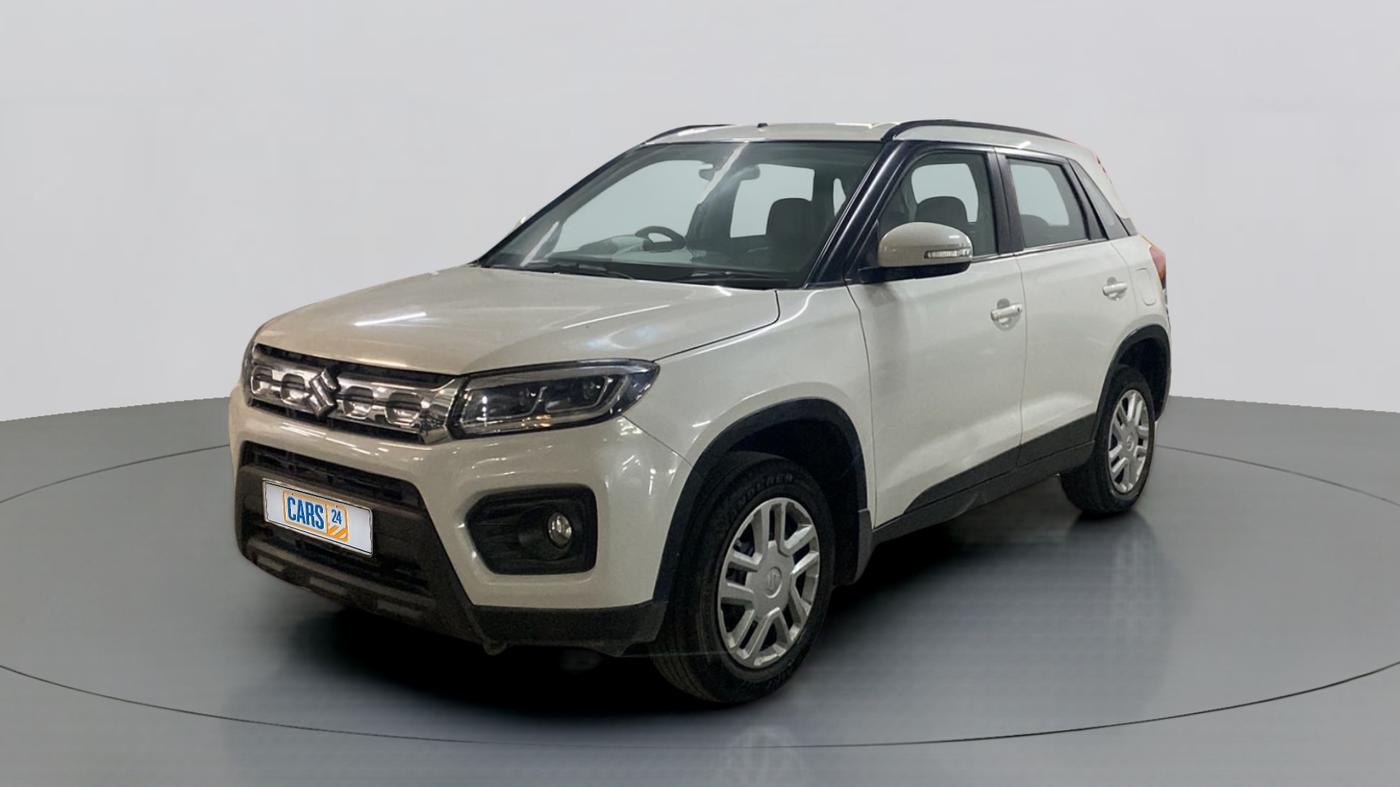 2021 Maruti Vitara Brezza VXI, Petrol, Manual, 34,541 km, Left Front Diagonal