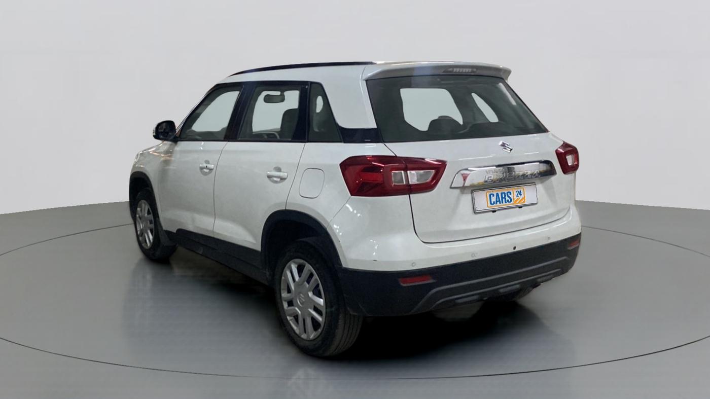 2021 Maruti Vitara Brezza VXI, Petrol, Manual, 34,541 km, Left Back Diagonal