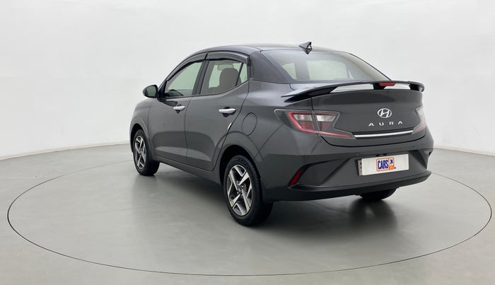 2021 Hyundai AURA SX 1.2 (O), Petrol, Manual, 30,477 km, Left Back Diagonal