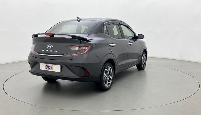 2021 Hyundai AURA SX 1.2 (O), Petrol, Manual, 30,477 km, Right Back Diagonal