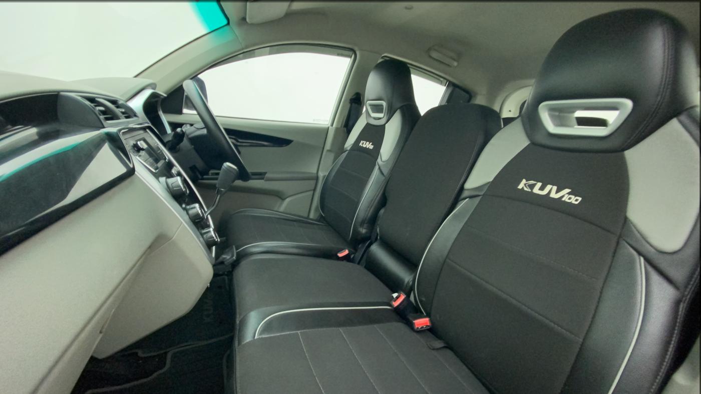 2017 Mahindra Kuv100 K8 6 STR, Petrol, Manual, 25,474 km, Right Side Front Door Cabin