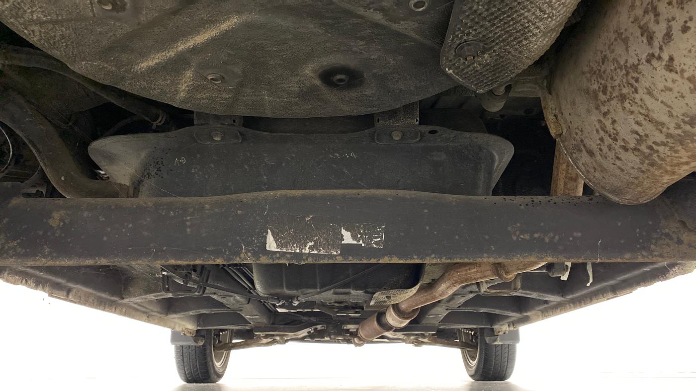 2017 Mahindra Kuv100 K8 6 STR, Petrol, Manual, 25,474 km, Rear Underbody