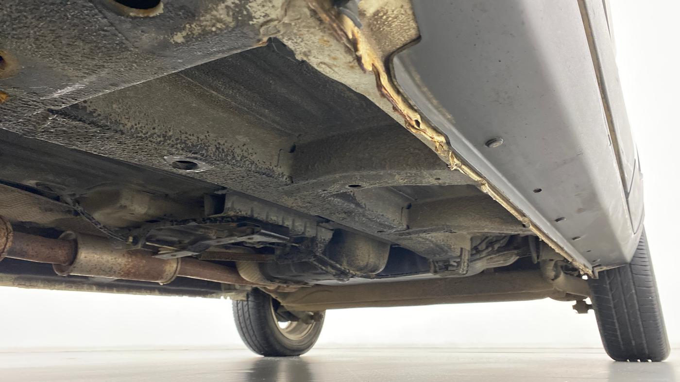 2017 Mahindra Kuv100 K8 6 STR, Petrol, Manual, 25,474 km, Right Side Underbody