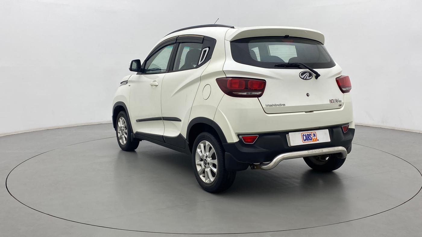 2017 Mahindra Kuv100 K8 6 STR, Petrol, Manual, 25,474 km, Left Back Diagonal
