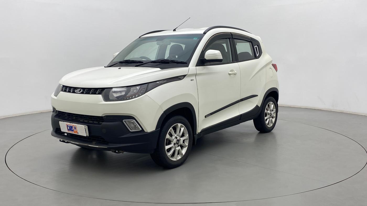 2017 Mahindra Kuv100 K8 6 STR, Petrol, Manual, 25,474 km, Left Front Diagonal