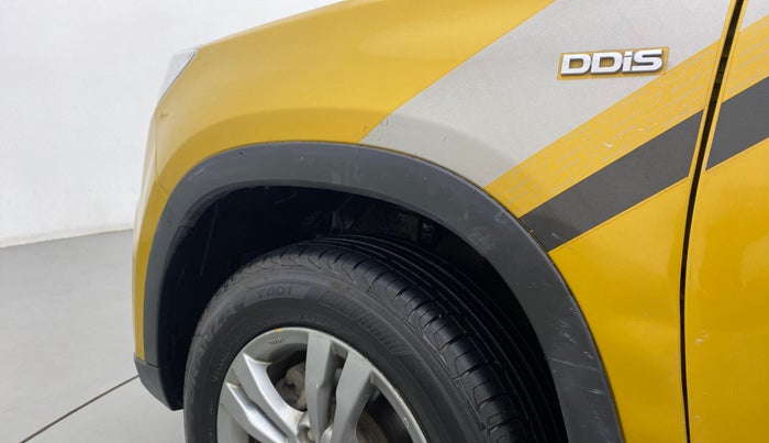 2017 Maruti Vitara Brezza ZDI PLUS DUAL TONE, Diesel, Manual, 46,903 km, Left fender - Minor scratches