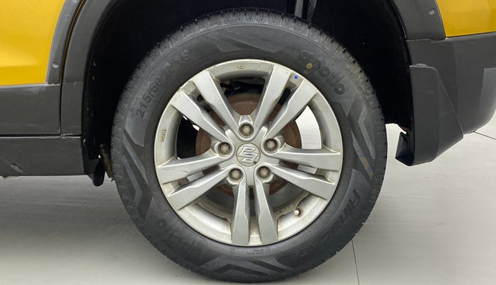 2017 Maruti Vitara Brezza ZDI PLUS DUAL TONE, Diesel, Manual, 46,903 km, Left Rear Wheel