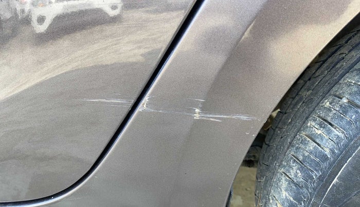 2017 Tata TIGOR XZ (O) PETROL, Petrol, Manual, 68,339 km, Left quarter panel - Minor scratches