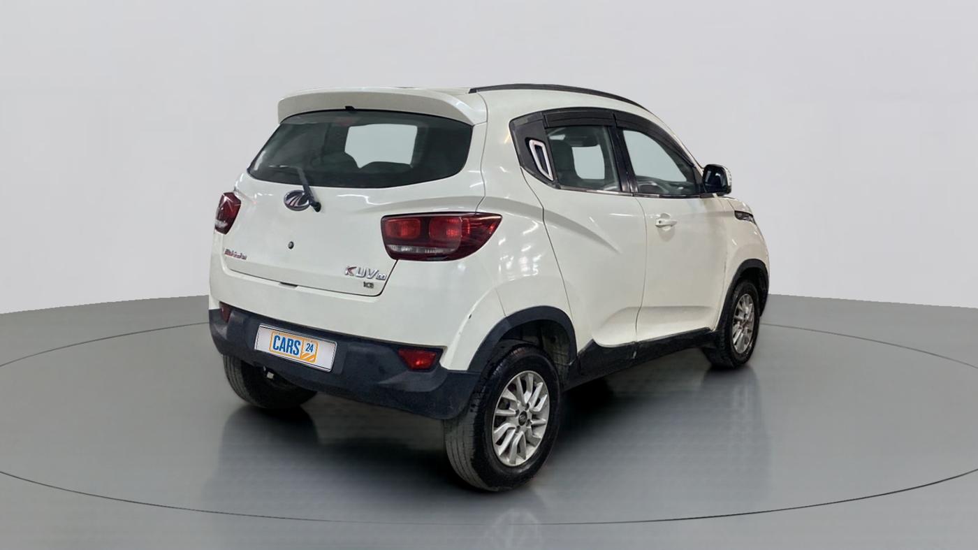 2016 Mahindra Kuv100 K8 D 6 STR, Diesel, Manual, 67,974 km, Right Back Diagonal