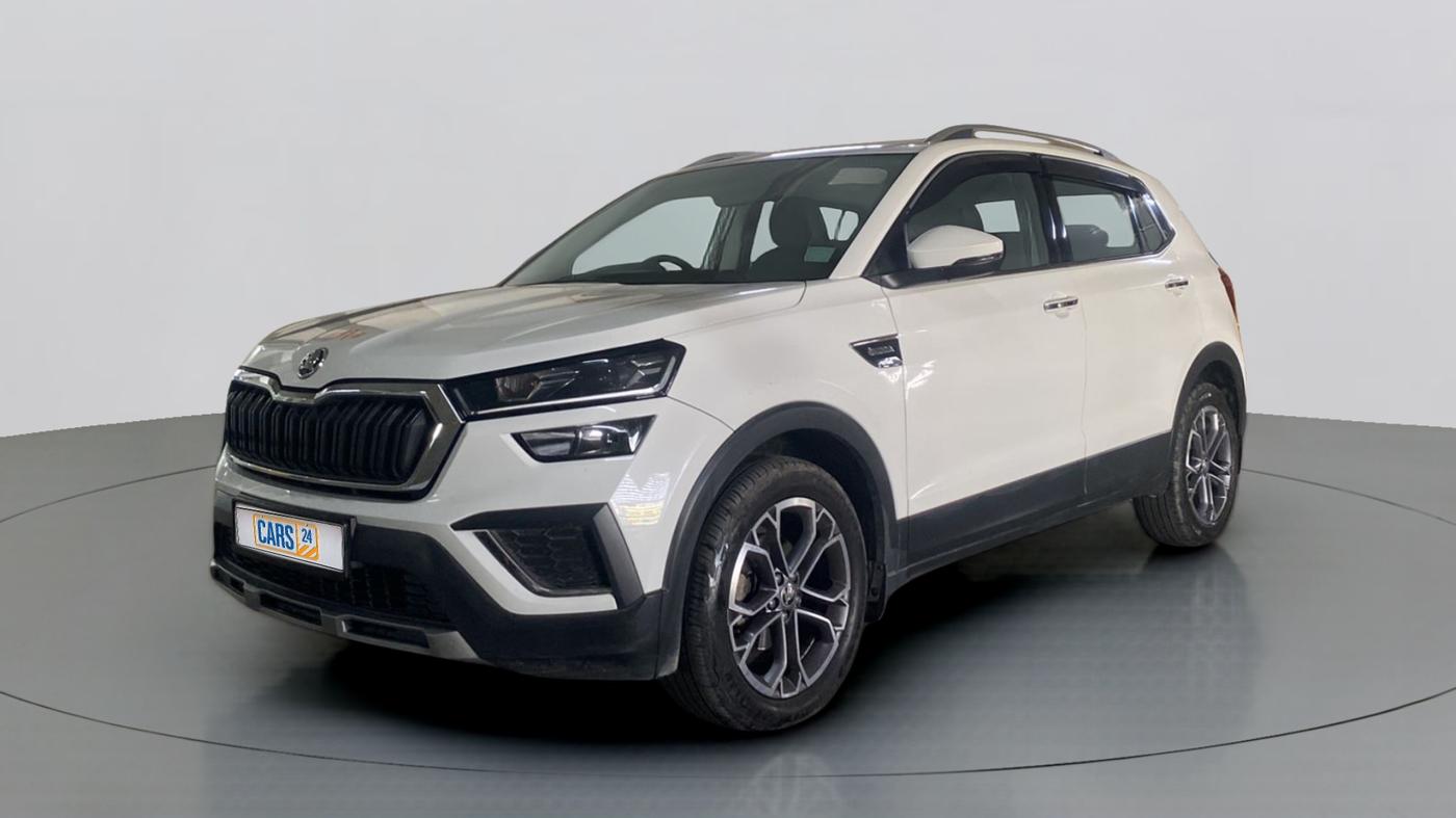 2021 Skoda KUSHAQ STYLE 1.0L TSI MT, Petrol, Manual, 32,640 km, Left Front Diagonal