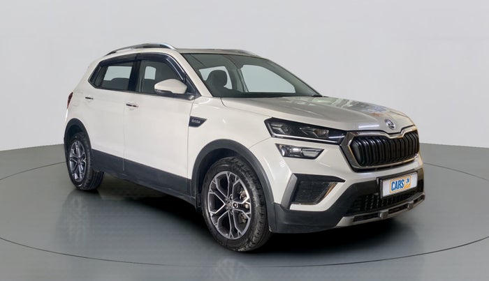 2021 Skoda KUSHAQ STYLE 1.0L TSI MT, Petrol, Manual, 32,640 km, Right Front Diagonal