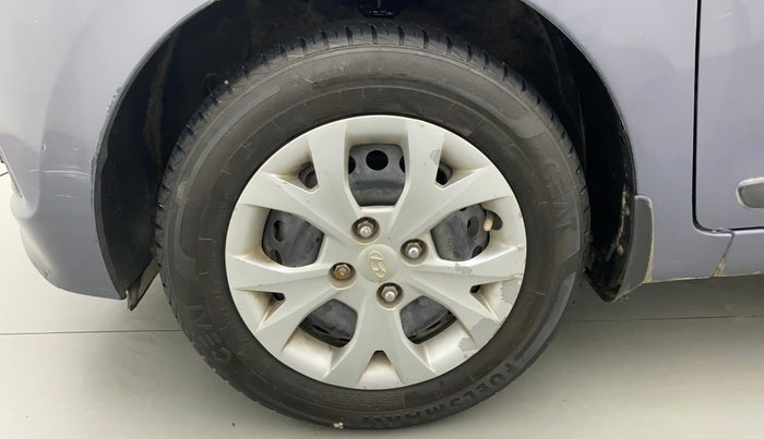 2014 Hyundai Grand i10 SPORTZ 1.2 KAPPA VTVT, Petrol, Manual, 77,919 km, Left Front Wheel