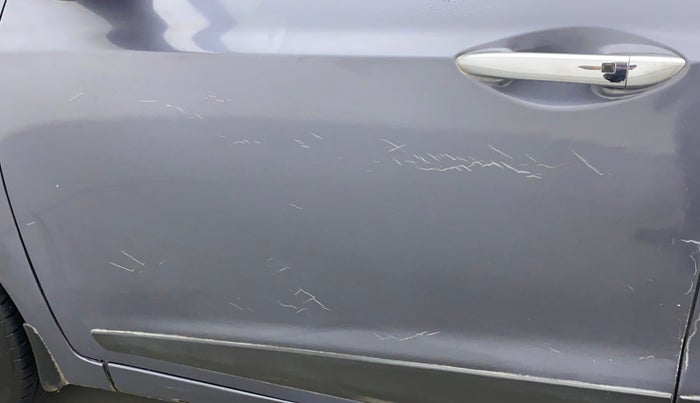 2014 Hyundai Grand i10 SPORTZ 1.2 KAPPA VTVT, Petrol, Manual, 77,919 km, Front passenger door - Paint has faded