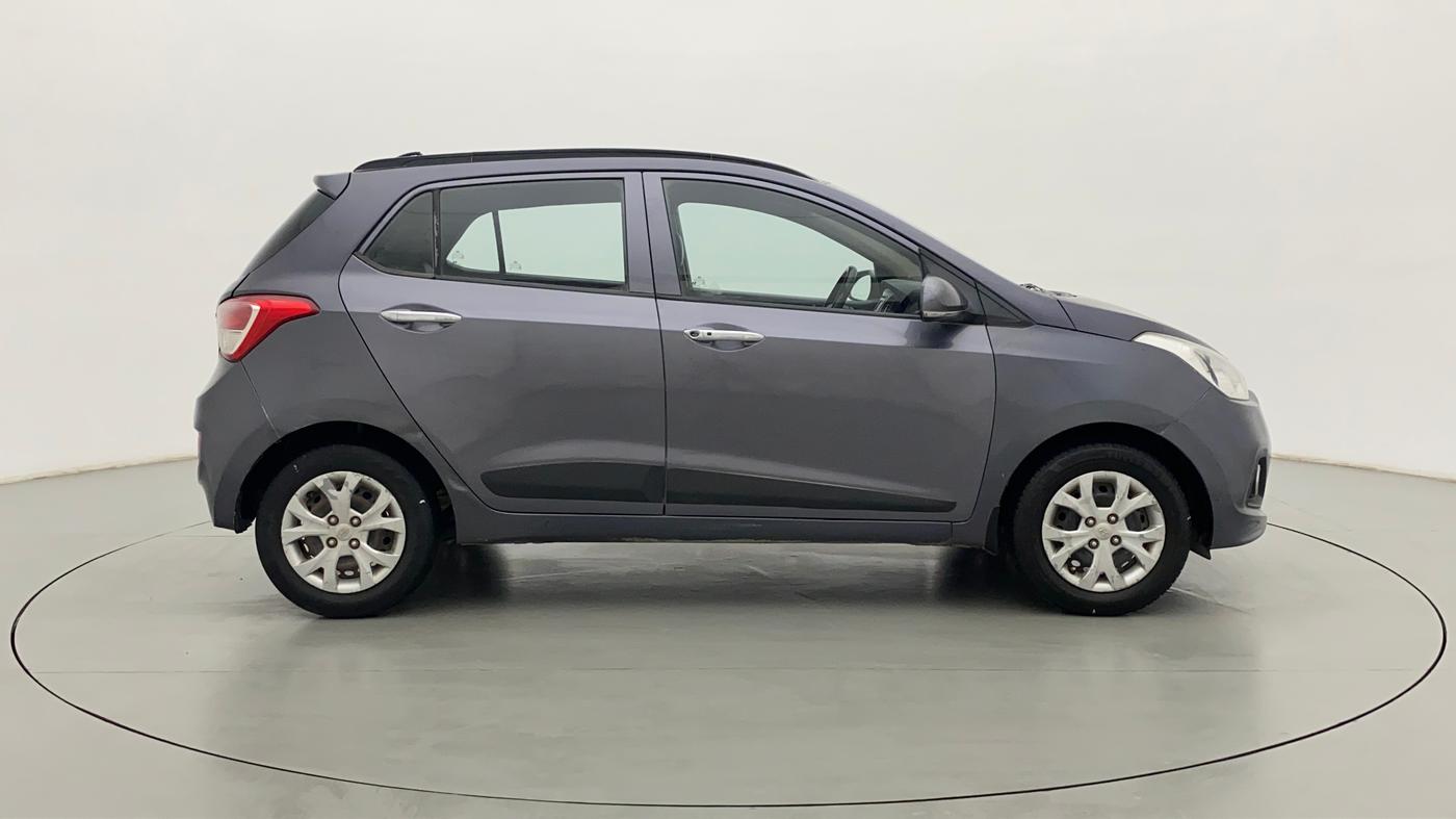2014 Hyundai Grand i10 SPORTZ 1.2 KAPPA VTVT, Petrol, Manual, 77,919 km, Right Side View