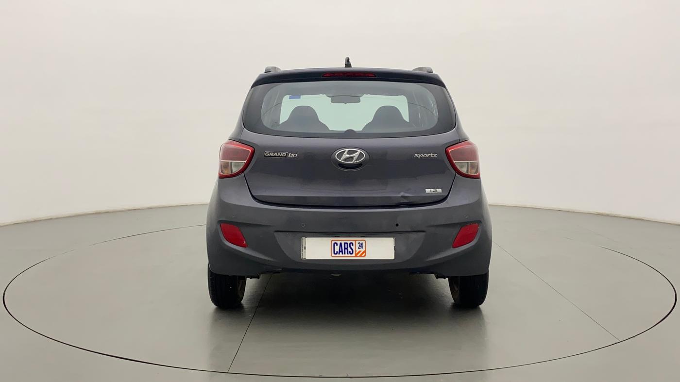 2014 Hyundai Grand i10 SPORTZ 1.2 KAPPA VTVT, Petrol, Manual, 77,919 km, Back/Rear