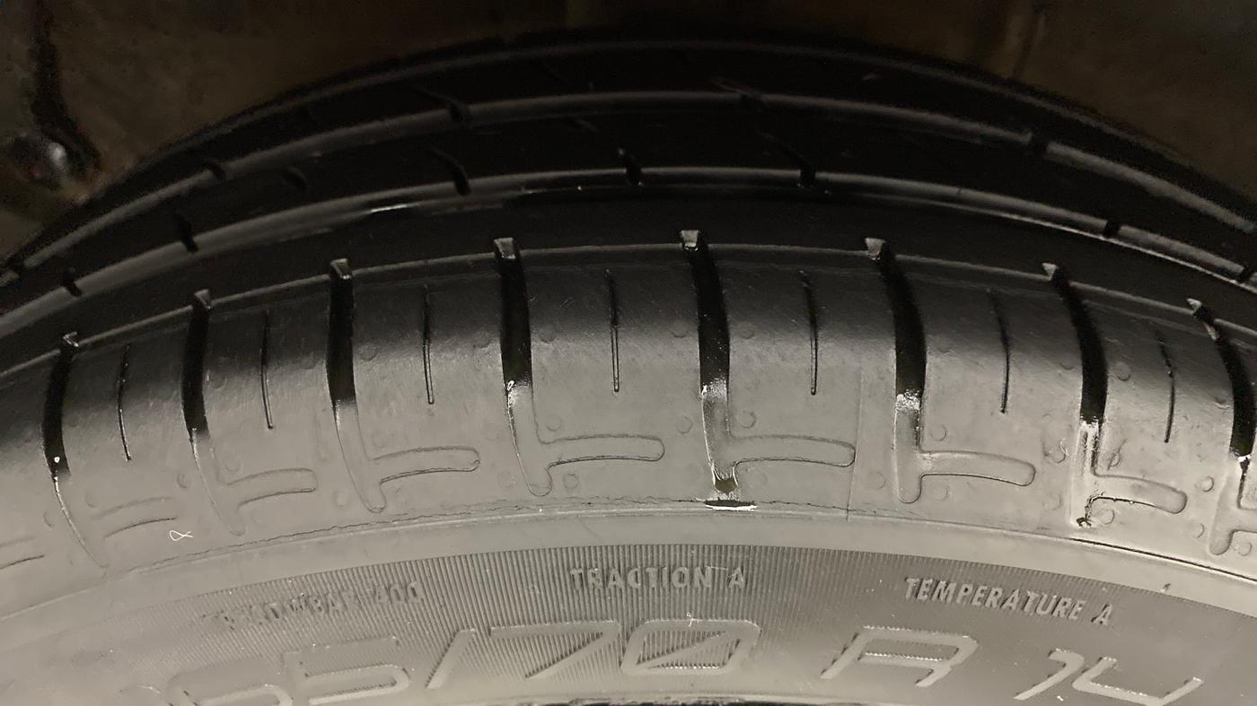 2020 Hyundai AURA S 1.2, Petrol, Manual, 21,923 km, Right Rear Tyre Tread