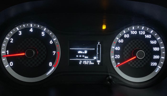 2020 Hyundai AURA S 1.2, Petrol, Manual, 21,923 km, Odometer Image