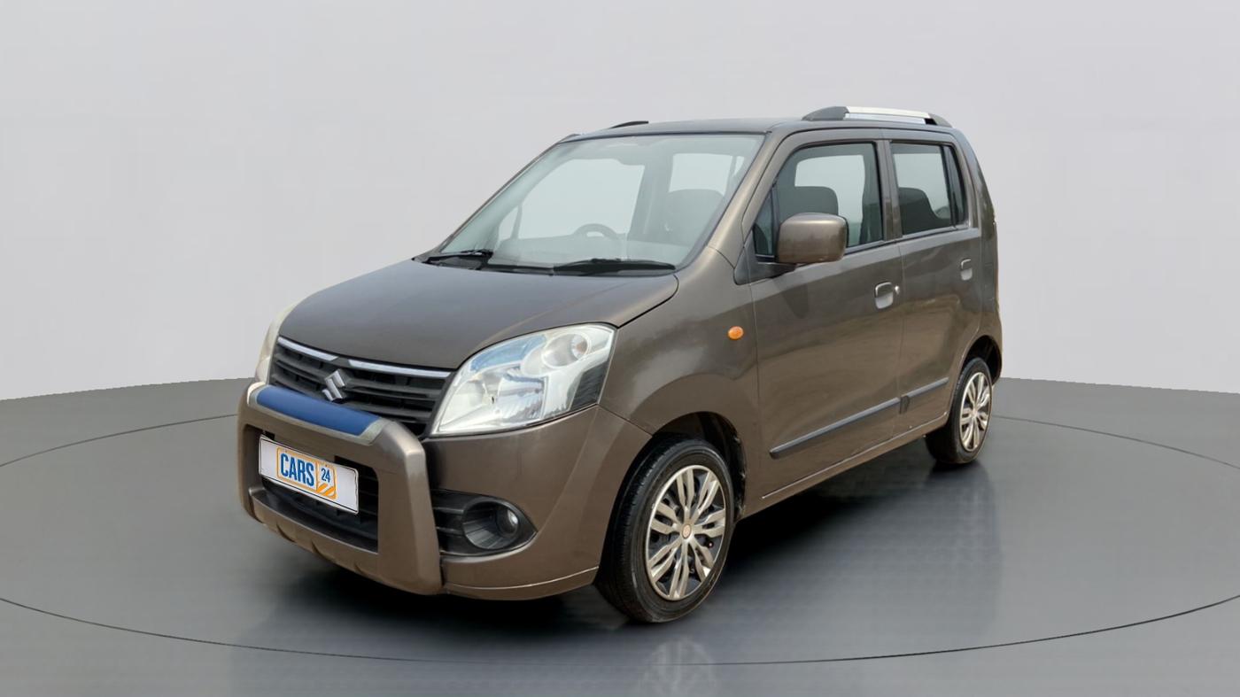 2012 Maruti Wagon R 1.0 VXI, Petrol, Manual, 93,454 km, Left Front Diagonal