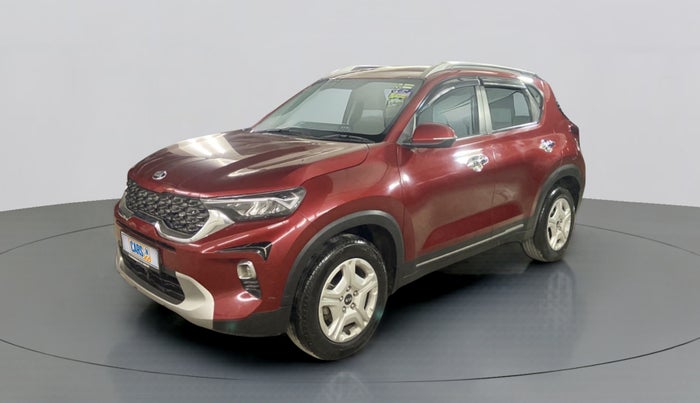 2021 KIA SONET HTX 1.0 IMT, Petrol, Manual, 11,425 km, Left Front Diagonal