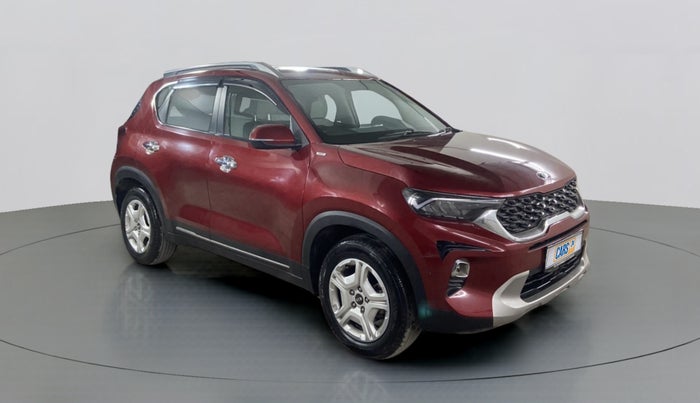 2021 KIA SONET HTX 1.0 IMT, Petrol, Manual, 11,425 km, Right Front Diagonal