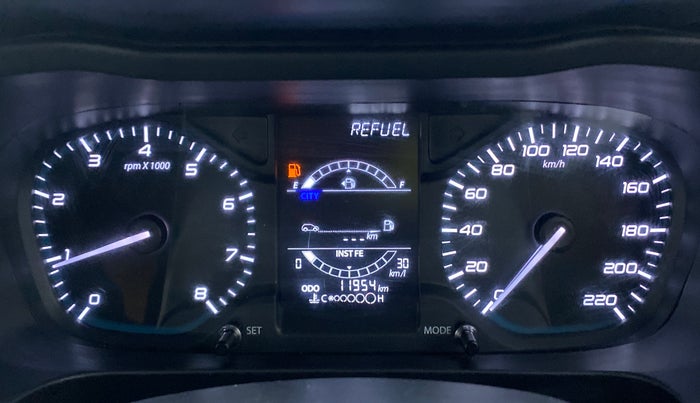 2021 Tata ALTROZ XM PLUS PETROL, Petrol, Manual, 11,953 km, Odometer Image