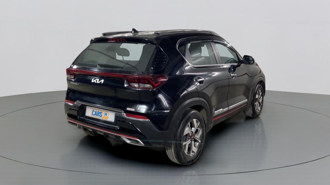 2021 KIA SONET GTX PLUS 1.0 DCT, Petrol, Automatic, 25,964 km, Right Back Diagonal