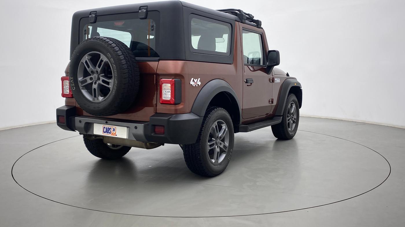 2022 Mahindra Thar LX HT PETROL 4WD MT, Petrol, Manual, 6,721 km, Right Back Diagonal