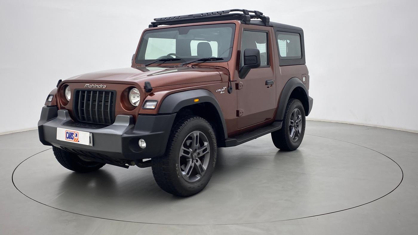 2022 Mahindra Thar LX HT PETROL 4WD MT, Petrol, Manual, 6,721 km, Left Front Diagonal