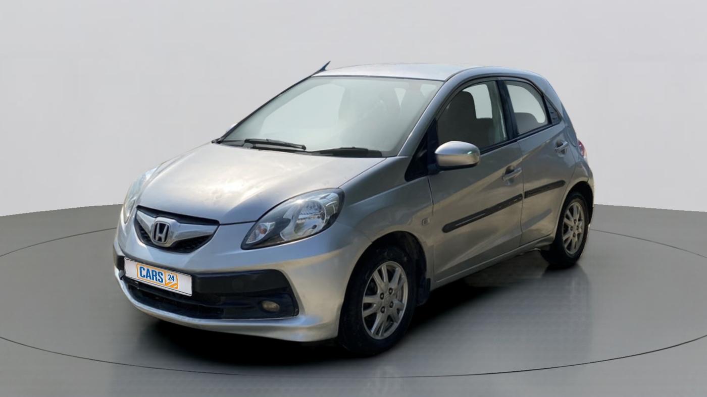 2012 Honda Brio V MT, Petrol, Manual, 62,278 km, Left Front Diagonal