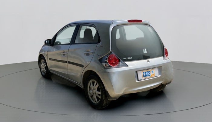2012 Honda Brio V MT, Petrol, Manual, 62,278 km, Left Back Diagonal