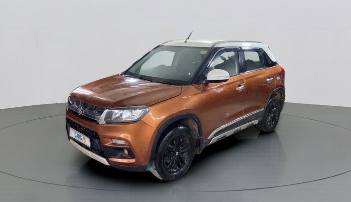 2018 Maruti Vitara Brezza ZDI PLUS AT DUAL TONE, Diesel, Automatic, 67,062 km, Left Front Diagonal