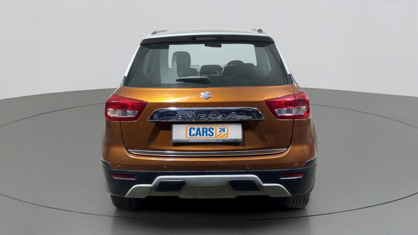 2018 Maruti Vitara Brezza ZDI PLUS AT DUAL TONE, Diesel, Automatic, 67,062 km, Back/Rear