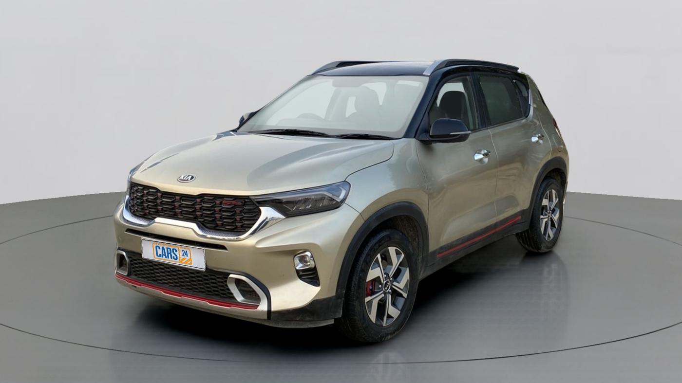 2020 KIA SONET GTX PLUS 1.5, Diesel, Manual, 37,263 km, Left Front Diagonal