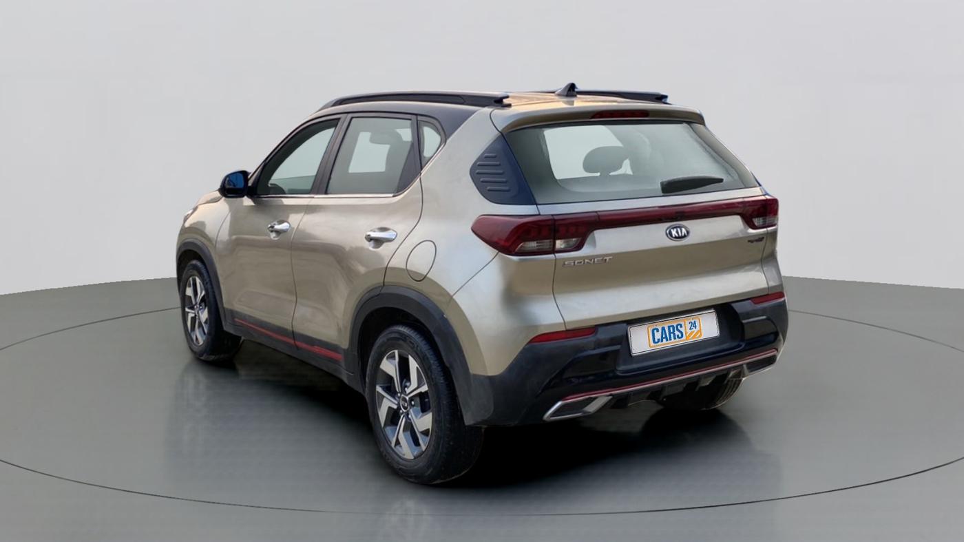 2020 KIA SONET GTX PLUS 1.5, Diesel, Manual, 37,263 km, Left Back Diagonal
