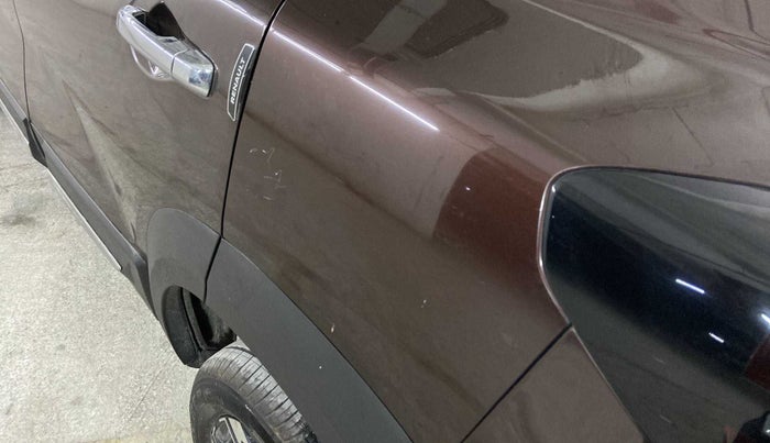 2022 Renault Kiger RXZ TURBO CVT, Petrol, Automatic, 13,804 km, Left quarter panel - Minor scratches