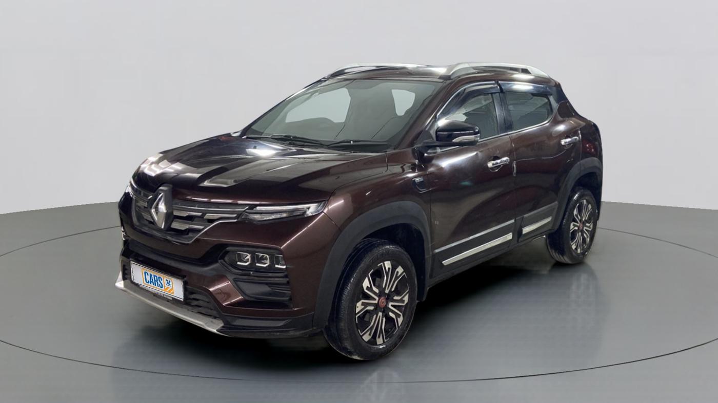 2022 Renault Kiger RXZ TURBO CVT, Petrol, Automatic, 13,804 km, Left Front Diagonal