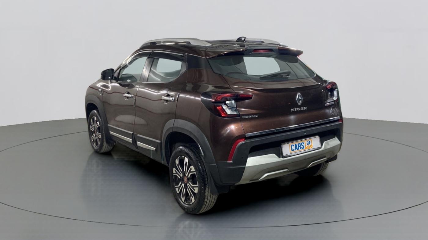 2022 Renault Kiger RXZ TURBO CVT, Petrol, Automatic, 13,804 km, Left Back Diagonal