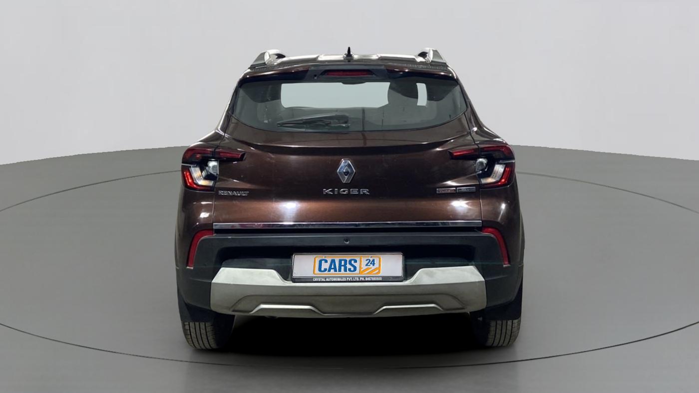 2022 Renault Kiger RXZ TURBO CVT, Petrol, Automatic, 13,804 km, Back/Rear