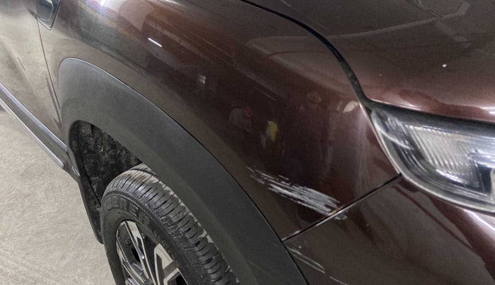 2022 Renault Kiger RXZ TURBO CVT, Petrol, Automatic, 13,804 km, Right fender - Minor scratches