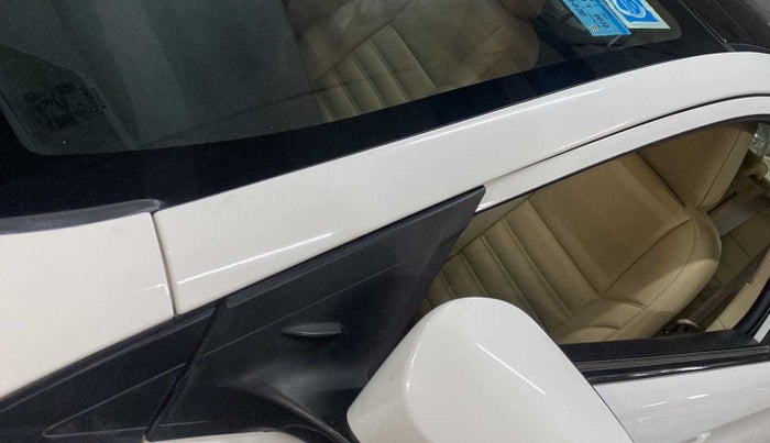 2020 Toyota YARIS J MT, Petrol, Manual, 38,874 km, Left A pillar - Minor scratches