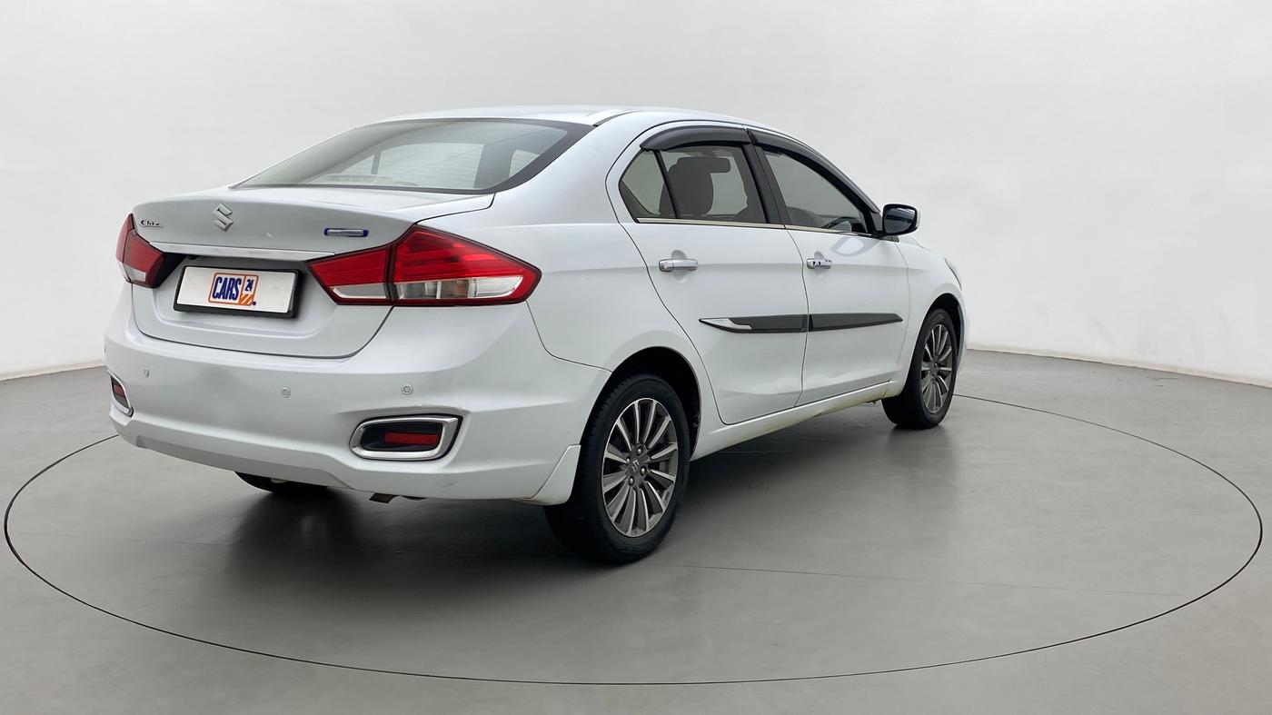 2018 Maruti Ciaz ALPHA 1.5 SHVS PETROL, Petrol, Manual, 65,929 km, Right Back Diagonal