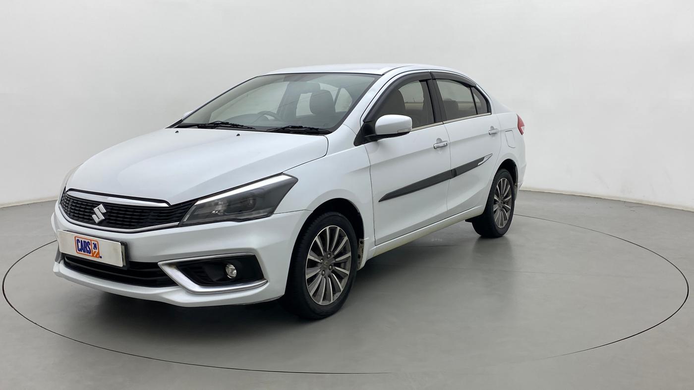 2018 Maruti Ciaz ALPHA 1.5 SHVS PETROL, Petrol, Manual, 65,929 km, Left Front Diagonal