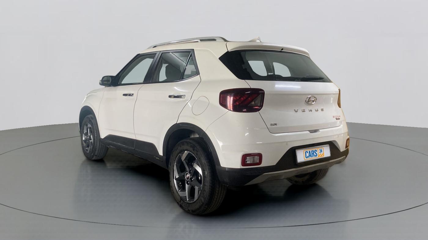 2021 Hyundai VENUE SX 1.0 (O) TURBO, Petrol, Manual, 13,385 km, Left Back Diagonal