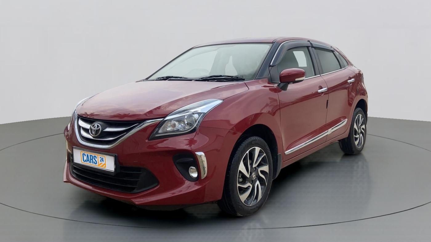 2021 Toyota Glanza G, Petrol, Manual, 28,610 km, Left Front Diagonal