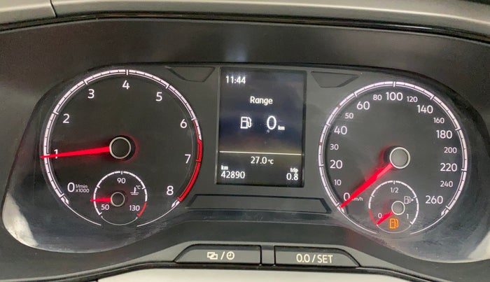 2021 Volkswagen TAIGUN HIGHLINE 1.0 TSI MT, Petrol, Manual, 42,890 km, Odometer Image