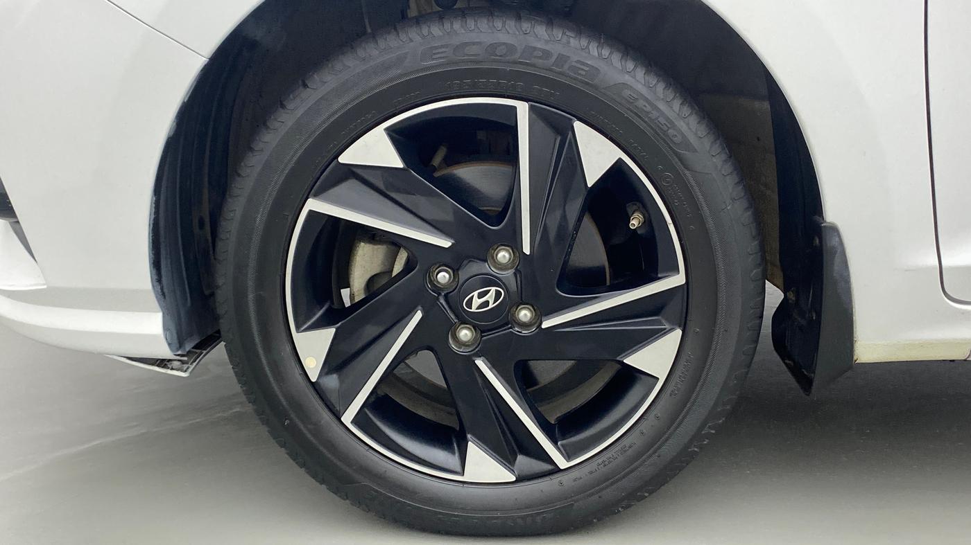2020 Hyundai Verna SX (O) 1.0 TURBO DCT, Petrol, Automatic, 29,708 km, Left Front Wheel