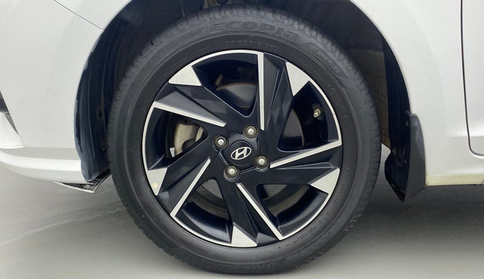 2020 Hyundai Verna SX (O) 1.0 TURBO DCT, Petrol, Automatic, 29,708 km, Left Front Wheel