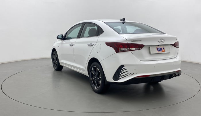 2020 Hyundai Verna SX (O) 1.0 TURBO DCT, Petrol, Automatic, 29,708 km, Left Back Diagonal